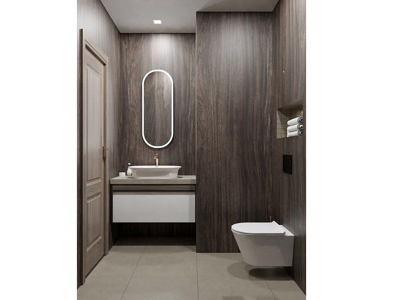 Туалетная комната Про Чементо / Ноче Туалетная комната Про Чементо / Ноче