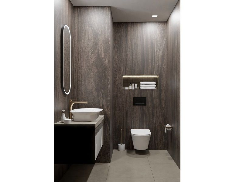 Туалетная комната Про Чементо / Ноче Туалетная комната Про Чементо / Ноче