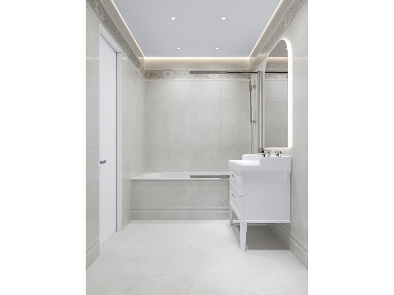 Ванная комната Монте Тиберио Серый