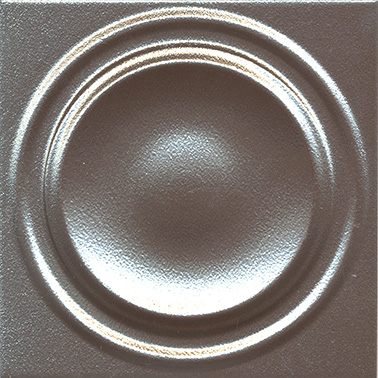 Декор Арль металл глянцевый структура обрезной 20x20x0,95