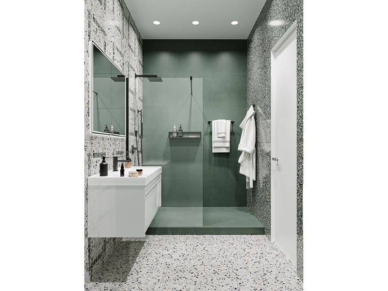 Совмещенный санузел Бричиола / Про Чементо Совмещенный санузел Бричиола / Про Чементо