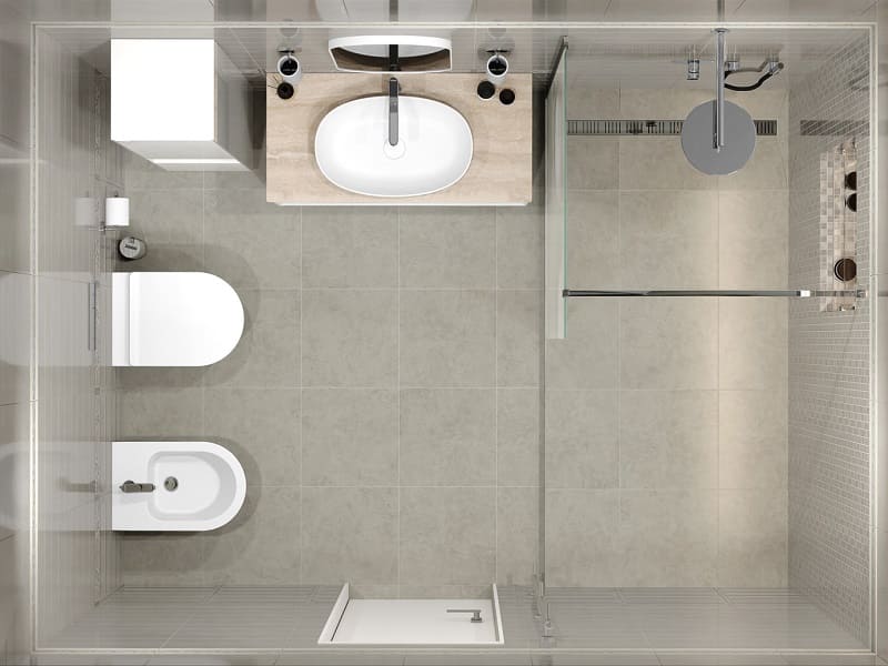 Совмещенный санузел Монсанту