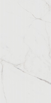 Марсель белый глянцевый структура обрезной 60x119,5x1