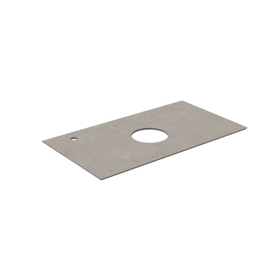 Столешница Magica/Маджика Риккарди 90 см, серая матовая Столешница Magica/Маджика Риккарди 90 см, серая матовая