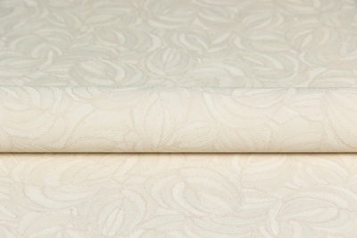 Обои виниловые на флизелиновой основе Мираж база универсальная, бежевый светлый, листья