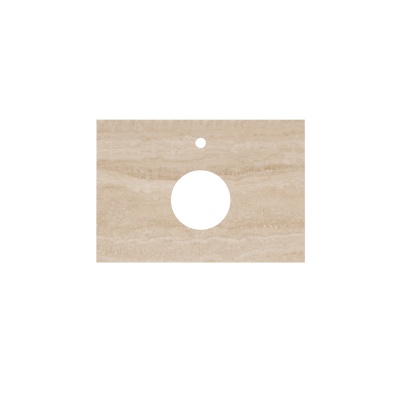 Столешница из керамогранита Риальто 70x48, бежевая