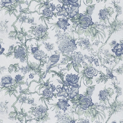 Обои виниловые Азулежу мотив, светло-голубой Обои виниловые Азулежу мотив, светло-голубой