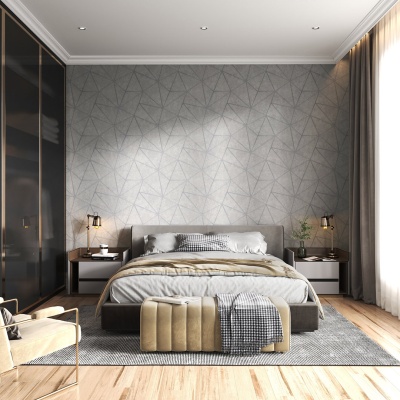 Обои виниловые Кутюр мотив, серый