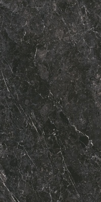 Марсель чёрный глянцевый обрезной 60x119,5x0,9
