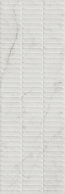 Тубкаль белый глянцевый структура обрезной 30x89,5x1,05