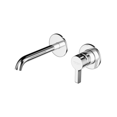 Смеситель для раковины Linea/Линеа однорычажный, настенный c внутр.частью, хром Смеситель для раковины Linea/Линеа однорычажный, настенный c внутр.частью, хром