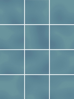 Бахия бирюзовый глянцевый 29,8х39,8x0,7 из 12 частей 9,8x9,8