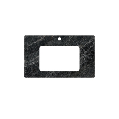 Столешница из керамогранита Риальто 80, темный серый