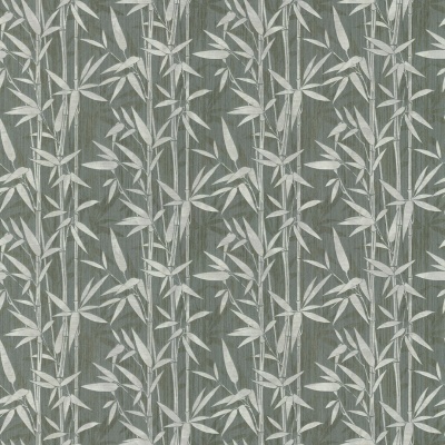 Обои виниловые Бамбук мотив, серый