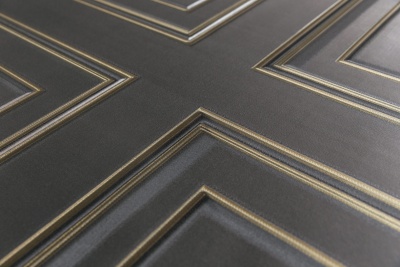 Обои виниловые Буазери мотив, черный Обои виниловые Буазери мотив, черный