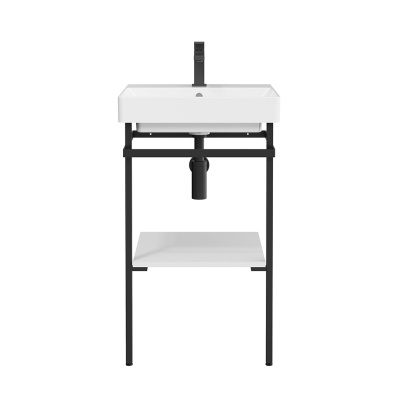 Структура металлическая Pro/Про напольная 50, черная матовая Структура металлическая Pro/Про напольная 50, черная матовая