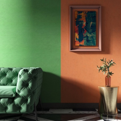 Обои виниловые Джангл база, зелёный