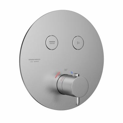 Встраиваемый термостатический смеситель для душа Eterna/Этерна, нержавеющая сталь Встраиваемый термостатический смеситель для душа Eterna/Этерна, нержавеющая сталь