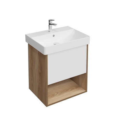 Тумба Pro/Про подвесная 1 ящик 55, швейцарский вяз Тумба Pro/Про подвесная 1 ящик 55, швейцарский вяз