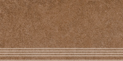 Ступень фронтальная Руссильон коричневый матовый обрезной 30x60x0,9