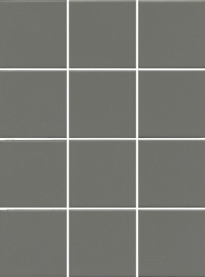 Агуста серый матовый 30x40x0,7 из 12 частей 9,8х9,8