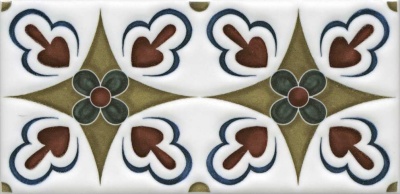 Декор Клемансо орнамент матовый 7,4x15x0,69 Декор Клемансо орнамент матовый 7,4x15x0,69