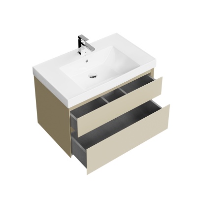 Тумба Cubo/Кубо подвесная с ящиками 80, лимо матовая Тумба Cubo/Кубо подвесная с ящиками 80, лимо матовая