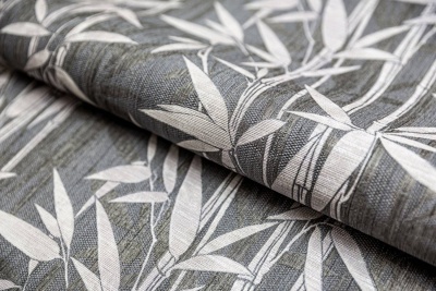 Обои виниловые Бамбук мотив, серый