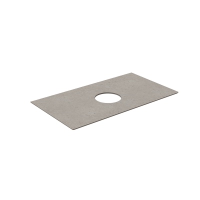 Столешница Magica/Маджика Риккарди 90 см, серая матовая (без отв. под смеситель) Столешница Magica/Маджика Риккарди 90 см, серая матовая (без отв. под смеситель)