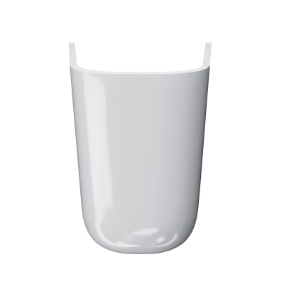 Полупьедестал Pro/Про подвесной, белый глянцевый