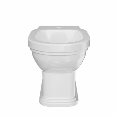 Биде Pompei/Помпеи напольное, белый глянцевый Биде Pompei/Помпеи напольное, белый глянцевый