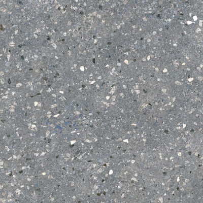 Терраццо серый тёмный обрезной 60x60x1,1
