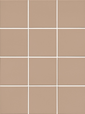 Агуста оранжевый матовый 30x40x0,7 из 12 частей 9,8х9,8