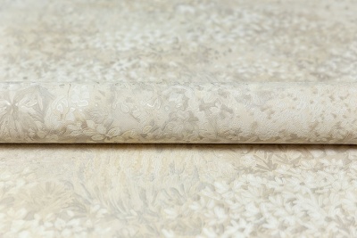 Обои виниловые на флизелиновой основе Апрель мотив 2, жёлтый серый