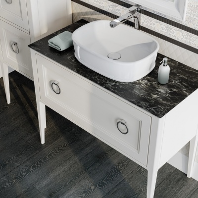 Раковина Circo/Чирко накладная 50, белая глянцевая Раковина Circo/Чирко накладная 50, белая глянцевая