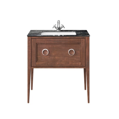 Тумба Plaza Classic/Плаза Классик напольная с ящиком 80, орех матовый