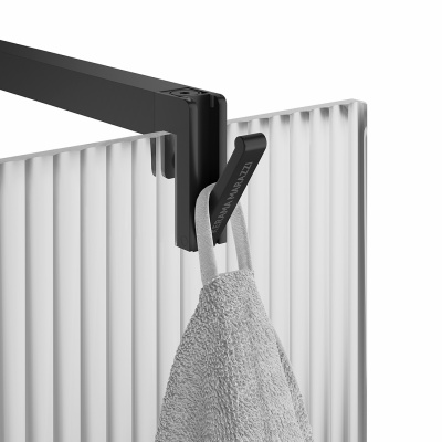 Душевая перегородка CRISTALLO с рифленым стеклом, 120х210, матовый черный Душевая перегородка CRISTALLO с рифленым стеклом, 120х210, матовый черный