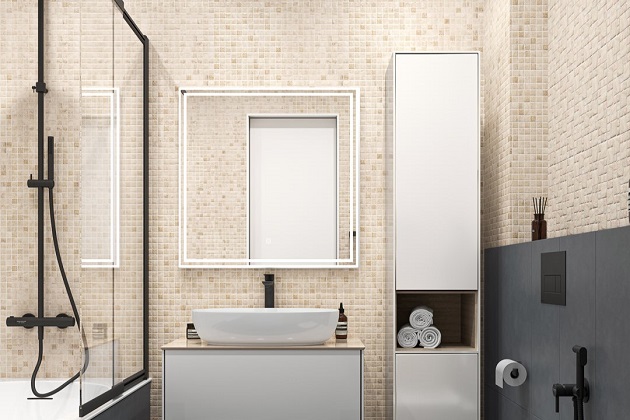 Совмещенный санузел Риальто Антика / Про Чементо Совмещенный санузел Риальто Антика / Про Чементо