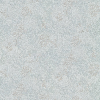 Обои виниловые Флора мотив, голубой