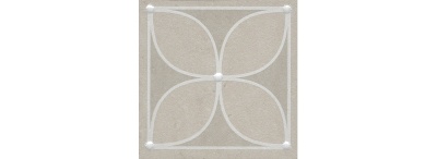 Вставка Туф бежевый светлый матовый 7,7x7,7x0,8