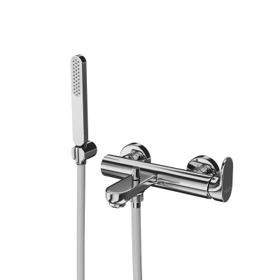 Смеситель для ванны OLE настенный, хром глянец