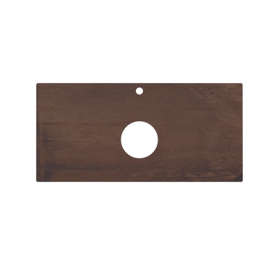 Столешница из керамогранита для накладных раковин, Про Феррум 100 см, коричневый натуральный Столешница из керамогранита для накладных раковин, Про Феррум 100 см, коричневый натуральный