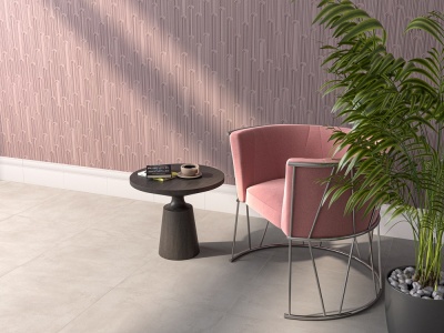 Обои виниловые Арки мотив, фиолетовый