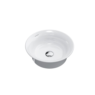 Раковина CANALETTO накладная 40, белая глянцевая