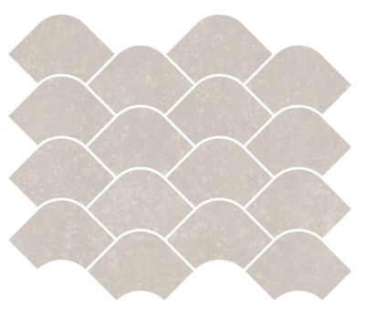 Декор Касабланка наборный серый светлый матовый обрезной 30x25x0,9