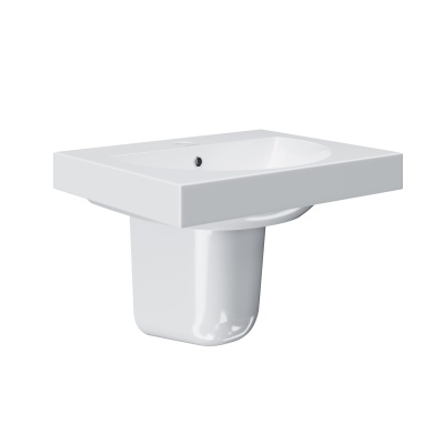 Полупьедестал PRO подвесной, белый глянцевый