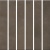 Декор Фес мозаичный коричневый глянцевый 15x15x0,77