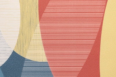 Обои виниловые на флизелиновой основе Шафран мотив, разноцветный синий Обои виниловые на флизелиновой основе Шафран мотив, разноцветный синий