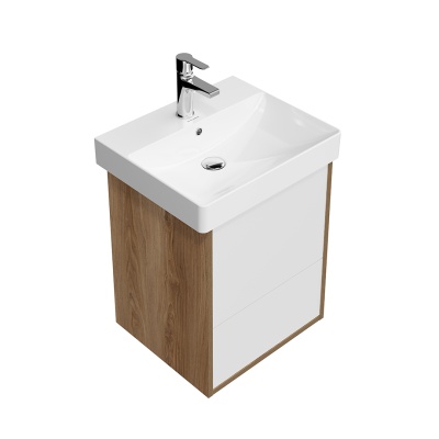 Тумба PRO подвесная 2 ящика 50, вяз