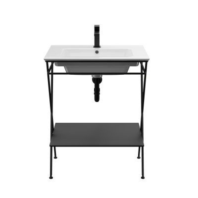 Металлическая структура PIANO Next напольная 65, черная матовая Металлическая структура PIANO Next напольная 65, черная матовая